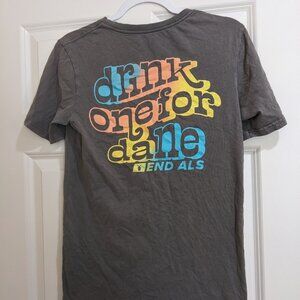 ✨worn✨ Dutch Bro's T-shirt, End ALS